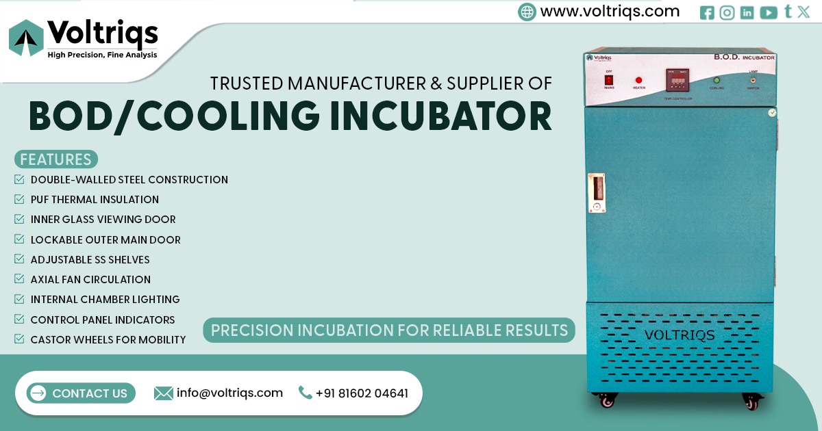 Biochemical Oxygen Demand Incubator in Gujarat