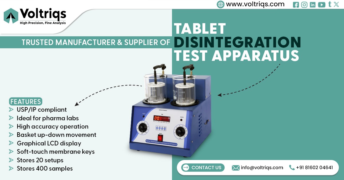 Tablet Disintegration Test Apparatus in Maharashtra