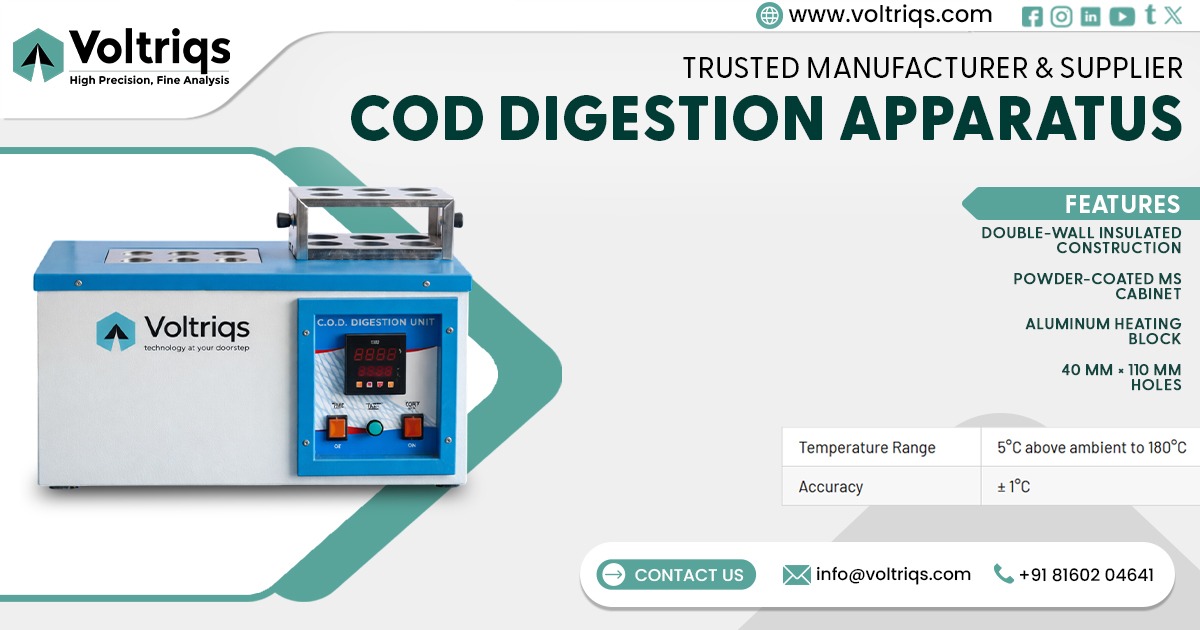 COD Digestion Apparatus in Maharashtra