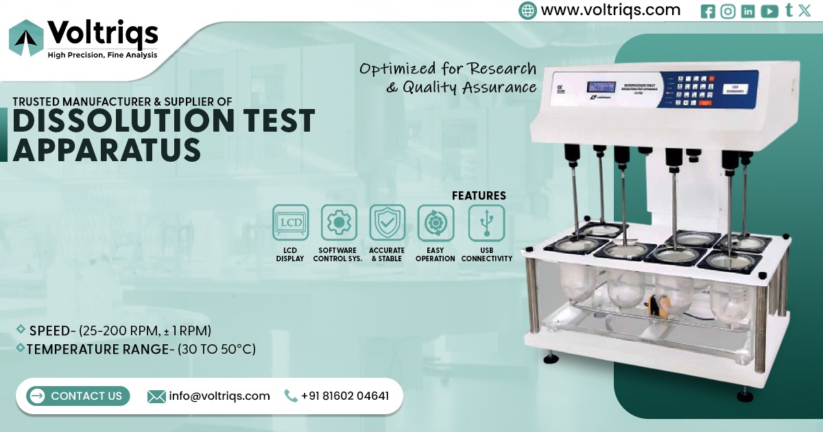 Dissolution Test Apparatus in Gujarat