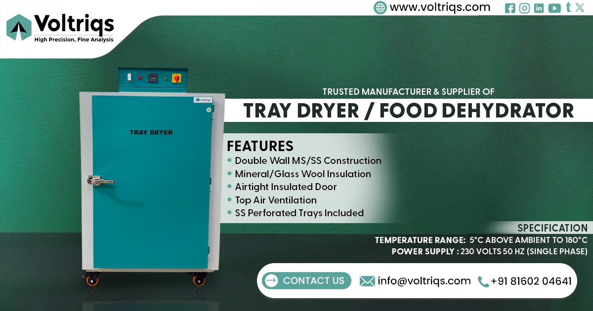 Tray Dryer in Maharashtra