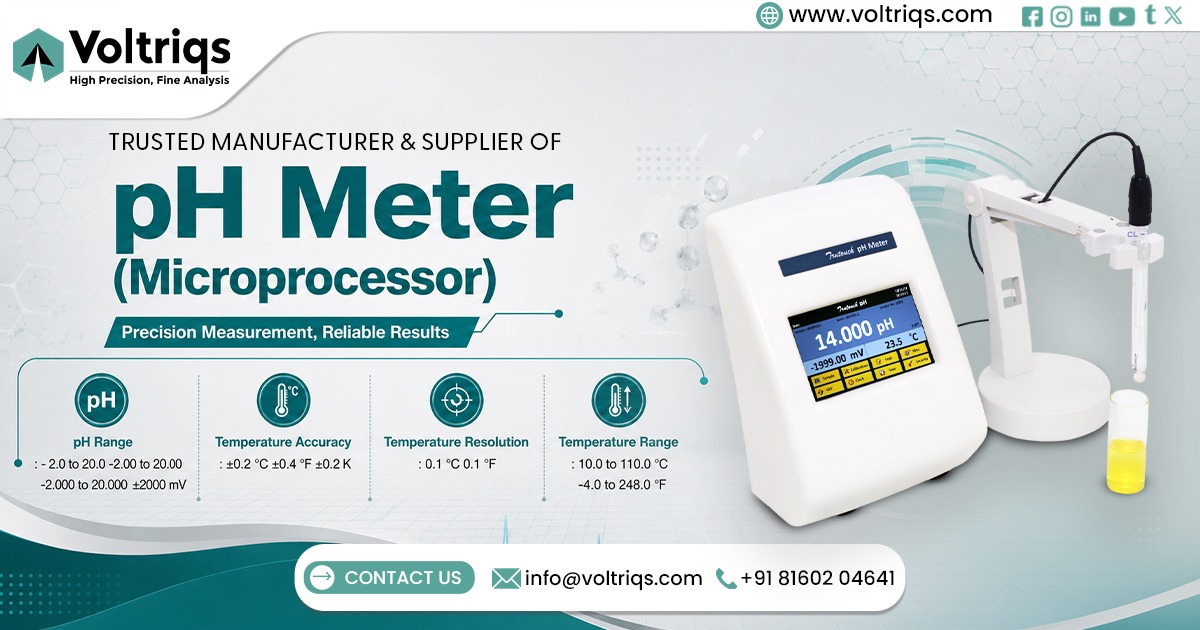 Microprocessor pH Meter in Telangana