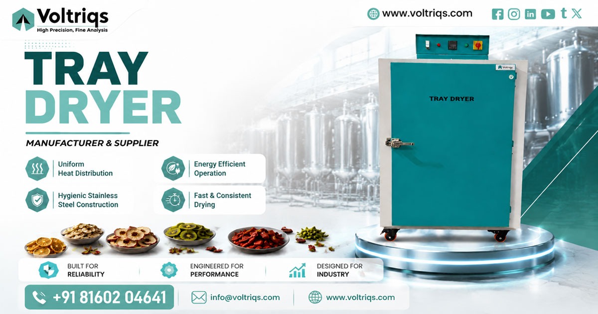 High-Performance Industrial Tray Dryer in Mumbai