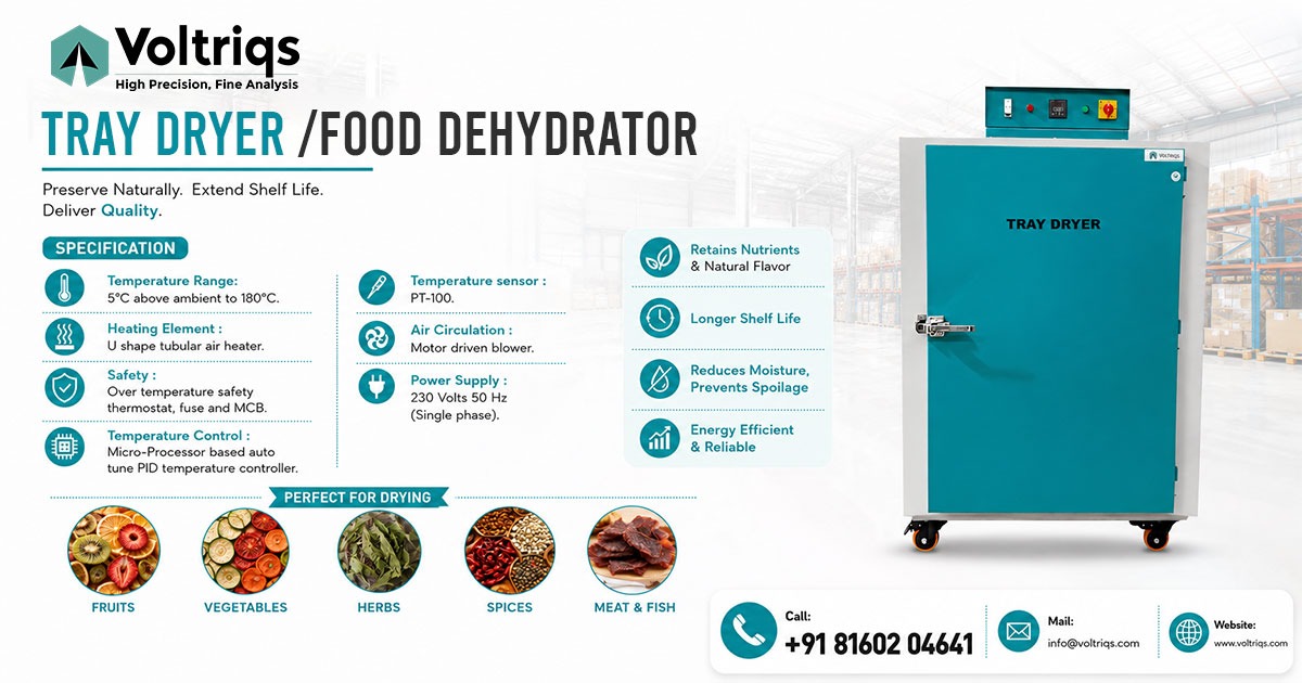 Best Food Dehydrator Supplier in Visakhapatnam