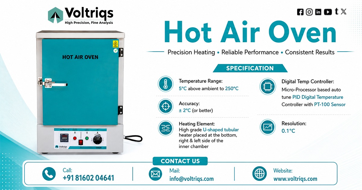 Hot Air Oven Supplier in Bhopal