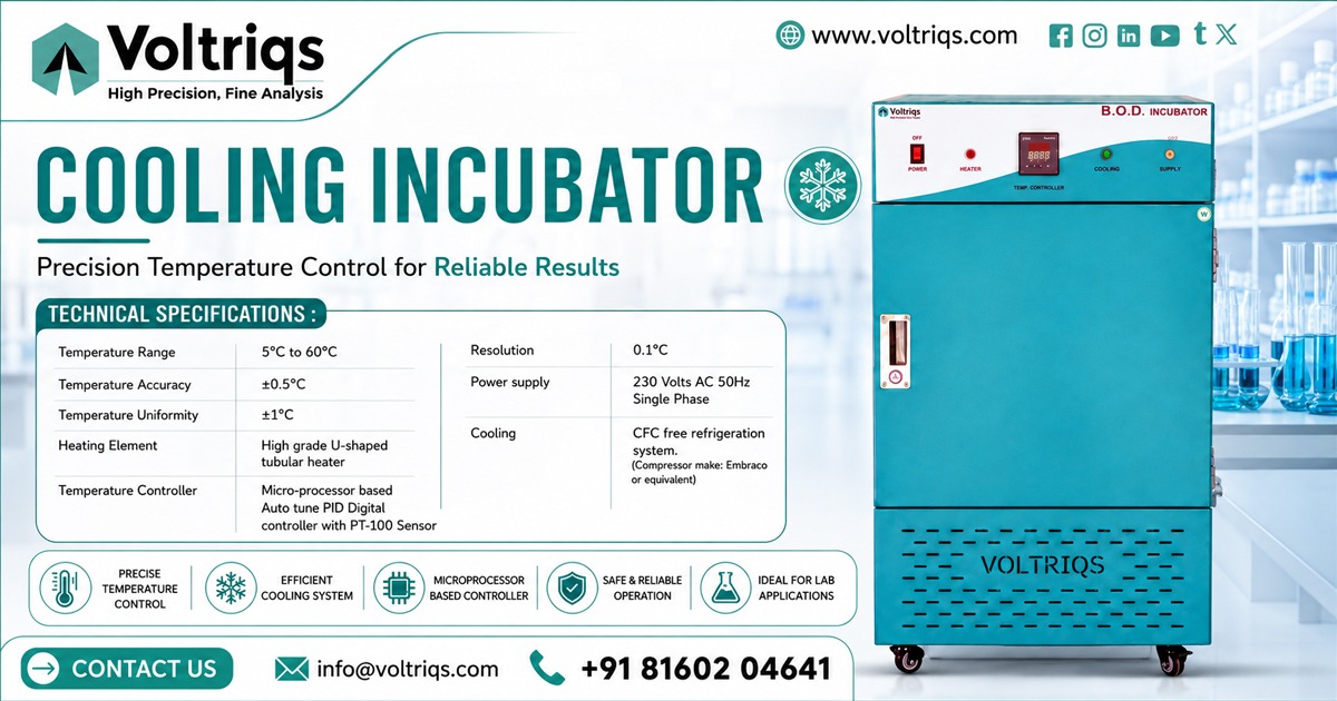 Cooling incubator Supplier in Mysuru